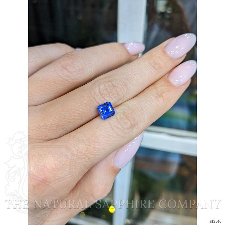 1.72 Ct. Blue Sapphire from Ceylon (Sri Lanka)