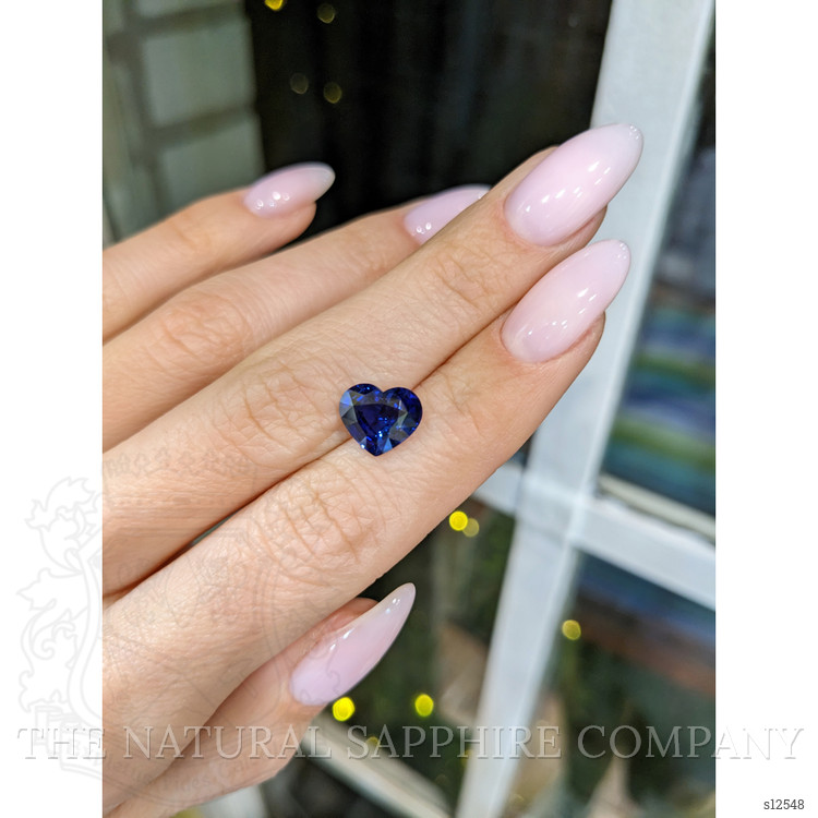 3.03 Ct. Blue Sapphire from Ceylon (Sri Lanka)