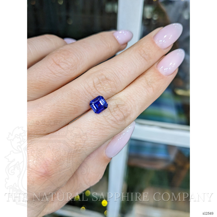 2.12 Ct. Blue Sapphire from Ceylon (Sri Lanka)