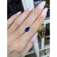2.31 Ct. Blue Sapphire from Ceylon (Sri Lanka) Life Style