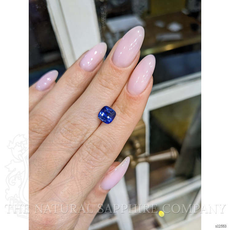 2.53 Ct. Blue Sapphire from Ceylon (Sri Lanka)