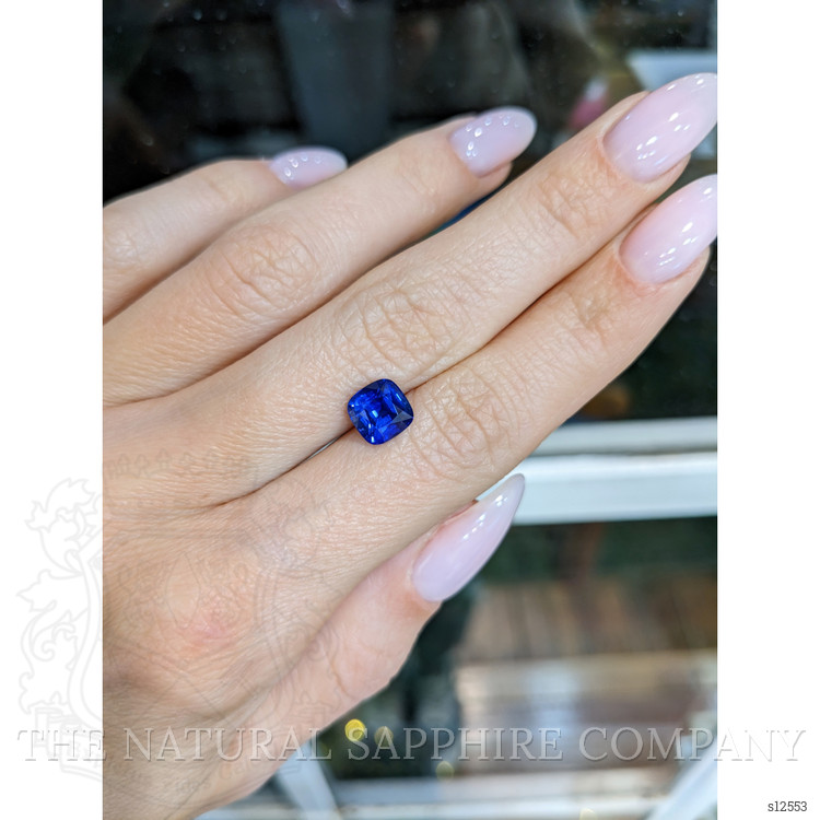 2.53 Ct. Blue Sapphire from Ceylon (Sri Lanka)