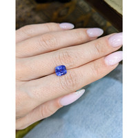 2.41 Ct. Blue Sapphire from Ceylon (Sri Lanka) Life Style