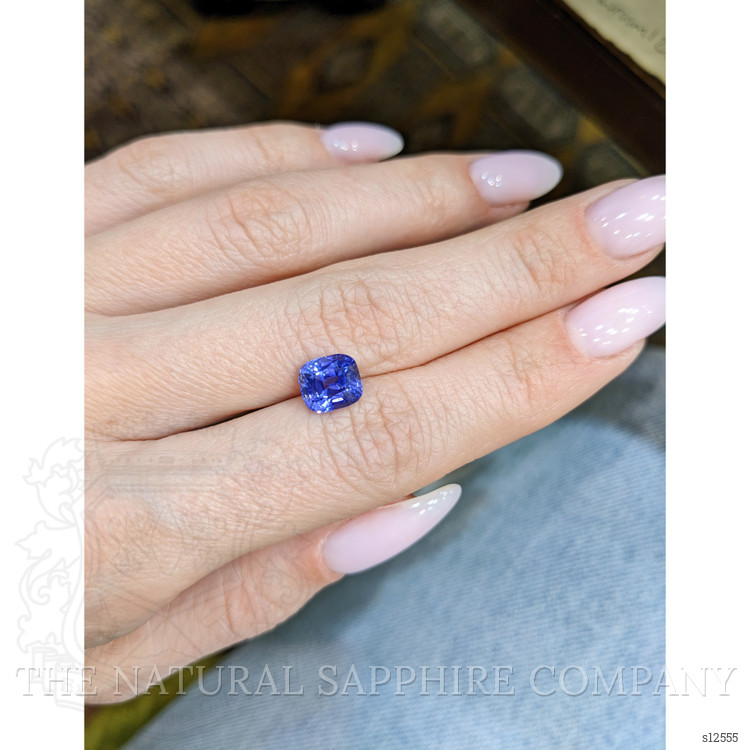 2.41 Ct. Blue Sapphire from Ceylon (Sri Lanka)