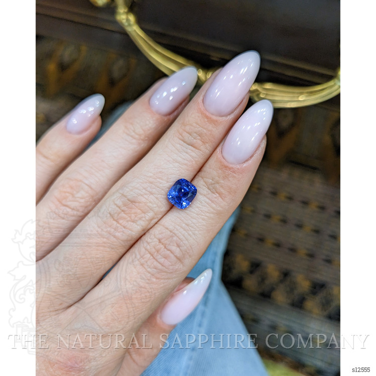 2.41 Ct. Blue Sapphire from Ceylon (Sri Lanka)