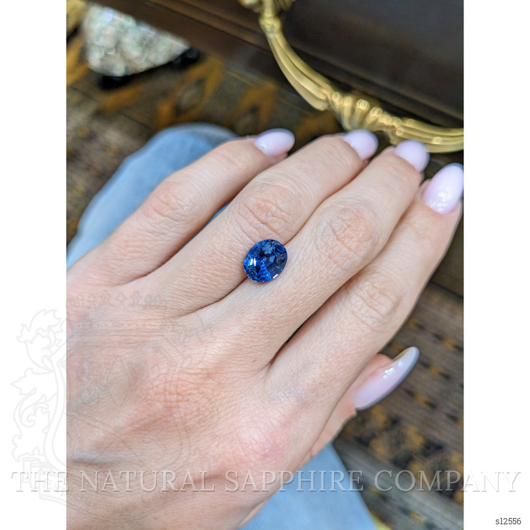 2.99 Ct. Blue Sapphire from Ceylon (Sri Lanka)