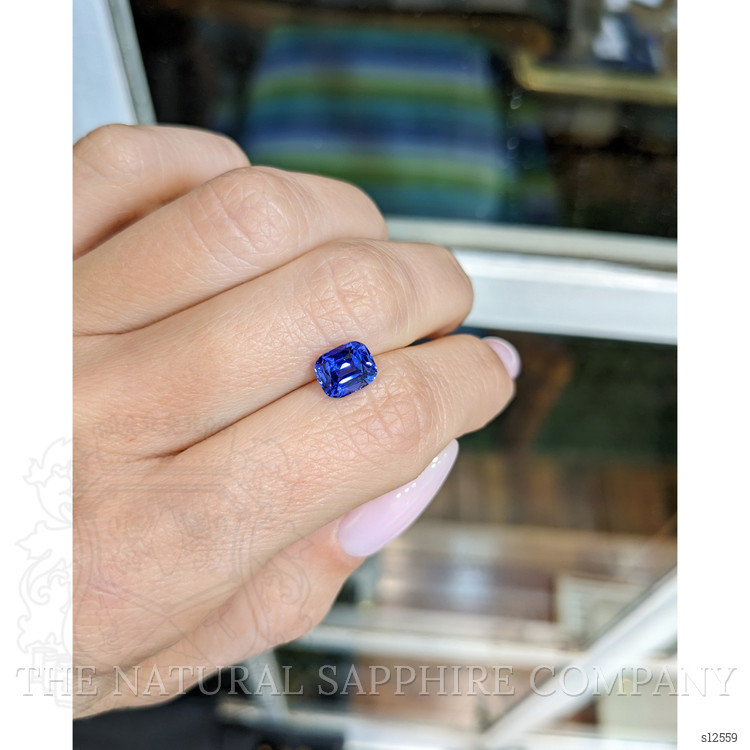1.90 Ct. Blue Sapphire from Ceylon (Sri Lanka)