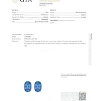 3.26 Ct. Color Change Sapphire from Ceylon (Sri Lanka) Scan Report