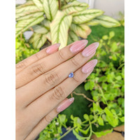 0.53 Ct. Blue Sapphire from Ceylon (Sri Lanka) Life Style