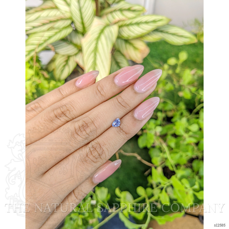 0.53 Ct. Blue Sapphire from Ceylon (Sri Lanka)