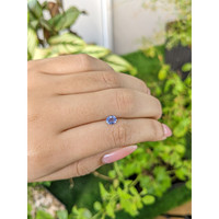0.46 Ct. Blue Sapphire from Ceylon (Sri Lanka) Life Style