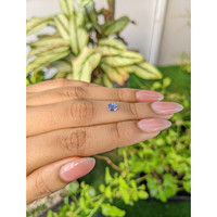 0.46 Ct. Blue Sapphire from Ceylon (Sri Lanka) Life Style