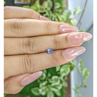 0.37 Ct. Blue Sapphire from Ceylon (Sri Lanka) Life Style