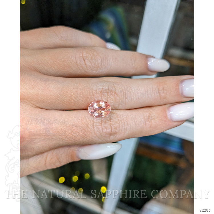 3.34 Ct. Padparadscha Sapphire from Ceylon (Sri Lanka)