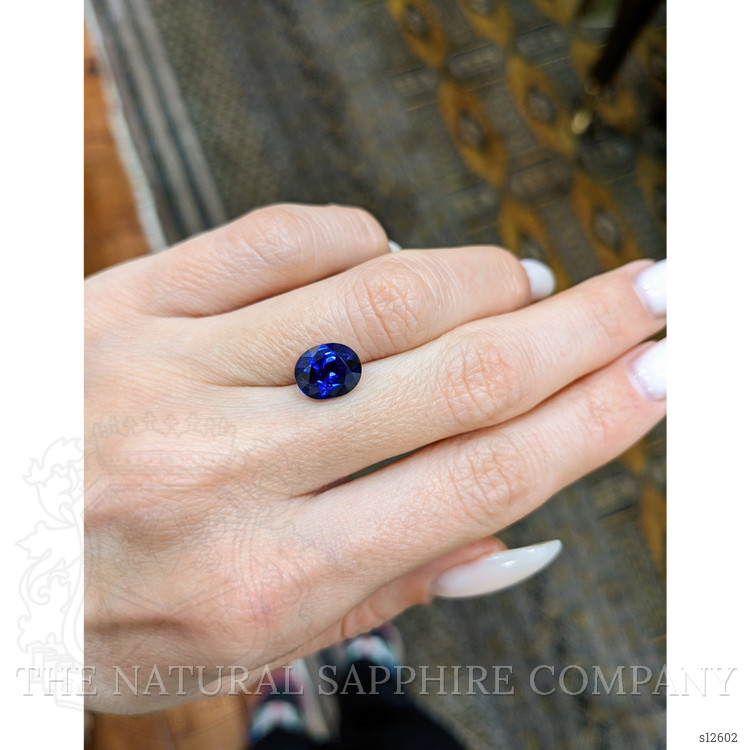 3.12 Ct. Blue Sapphire from Burma (Myanmar)