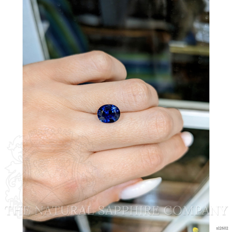 3.12 Ct. Blue Sapphire from Burma (Myanmar)