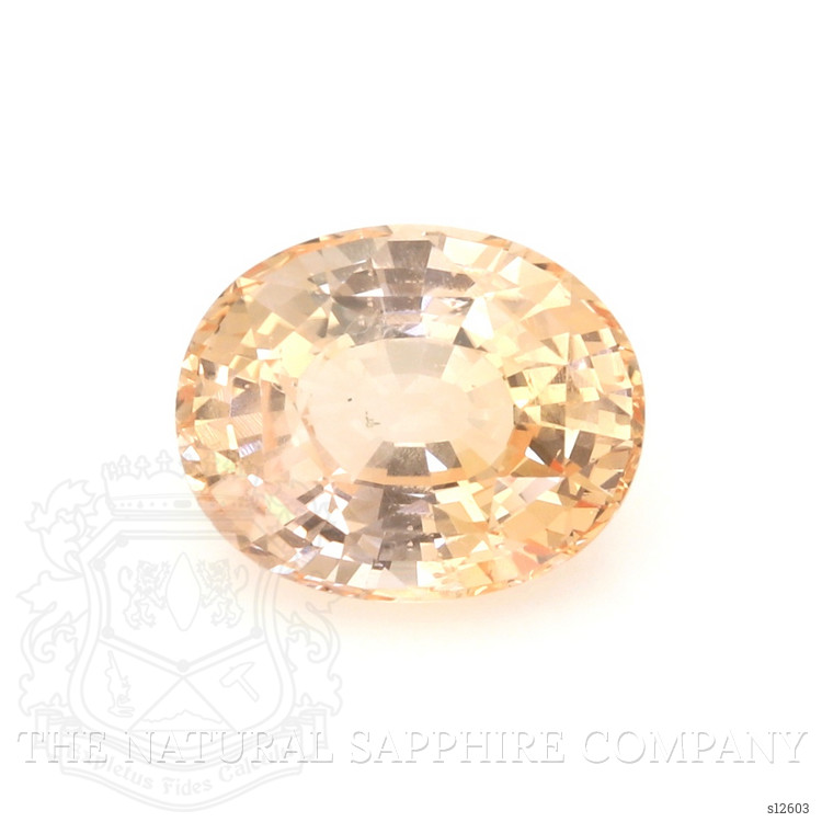 6.20 Ct. Peach Sapphire from Ceylon (Sri Lanka)