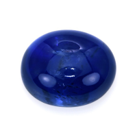 15.21 Ct. Blue Cabochon Sapphire from Ceylon (Sri Lanka) Video
