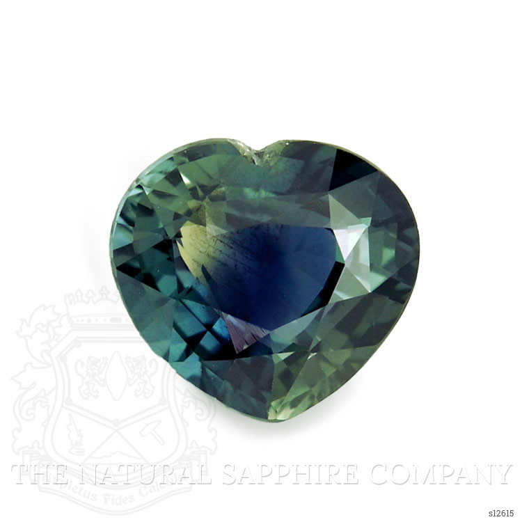 2.16 Ct. Bluish Green Sapphire from Ceylon (Sri Lanka)
