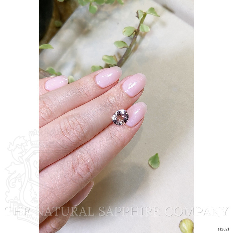 2.57 Ct. Peach Sapphire from Ceylon (Sri Lanka)