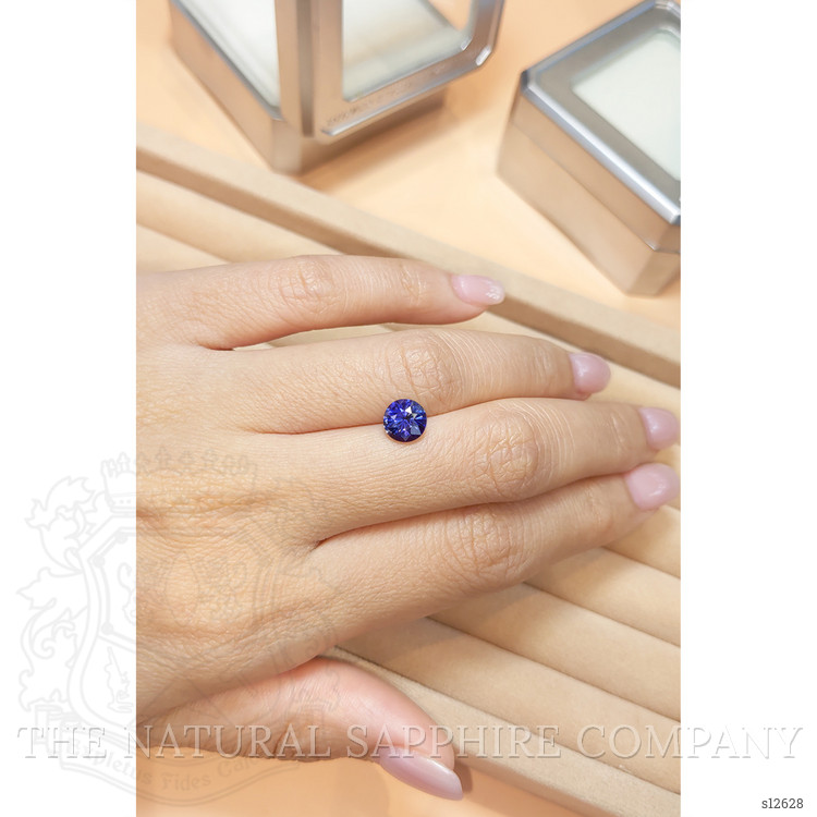 1.68 Ct. Bluish Purple Sapphire from Ceylon (Sri Lanka)