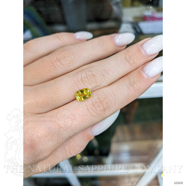2.03 Ct. Yellow Sapphire from Ceylon (Sri Lanka)
