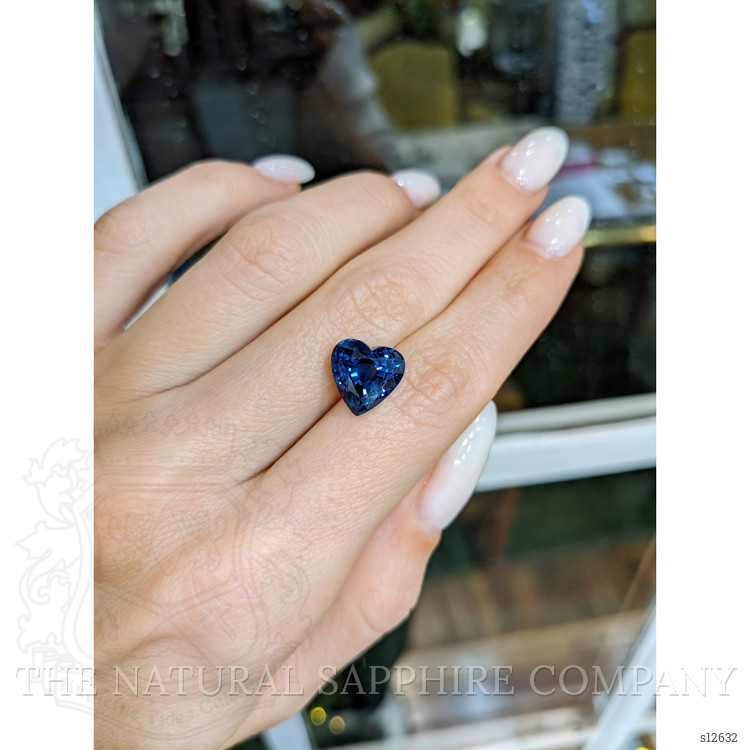 6.30 Ct. Blue Sapphire from Ceylon (Sri Lanka)