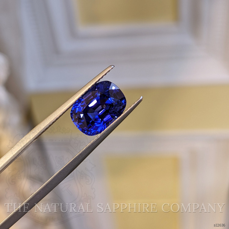 4.48 Ct. Blue Sapphire from Ceylon (Sri Lanka)