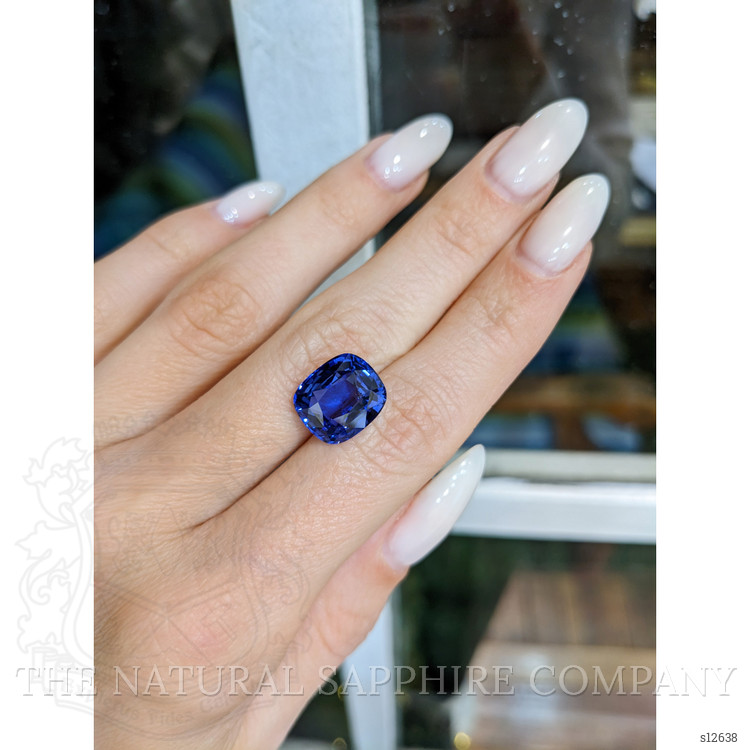 8.04 Ct. Blue Sapphire from Ceylon (Sri Lanka)