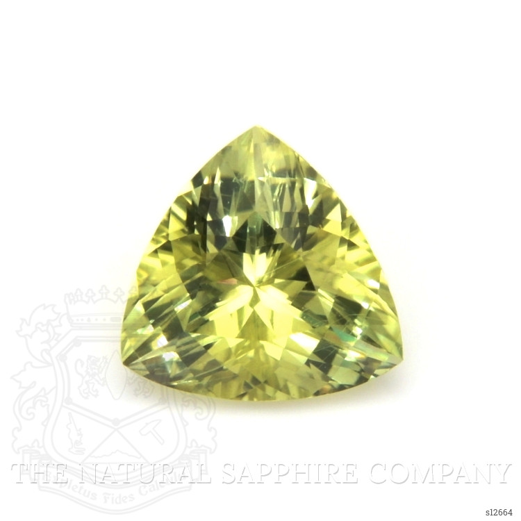 1.03 Ct. Yellowish Green Sapphire from Montana