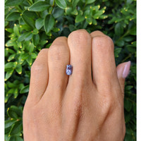 1.11 Ct. Purple Sapphire from Montana Life Style