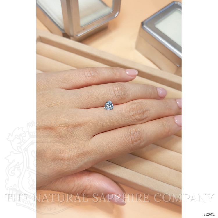 1.16 Ct. Greyish Blue Sapphire from Montana