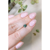 1.21 Ct. Bluish Green Sapphire from Montana Life Style