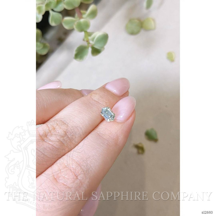 1.23 Ct. Green Sapphire from Montana