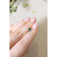 1.24 Ct. Bluish Green Sapphire from Montana Life Style