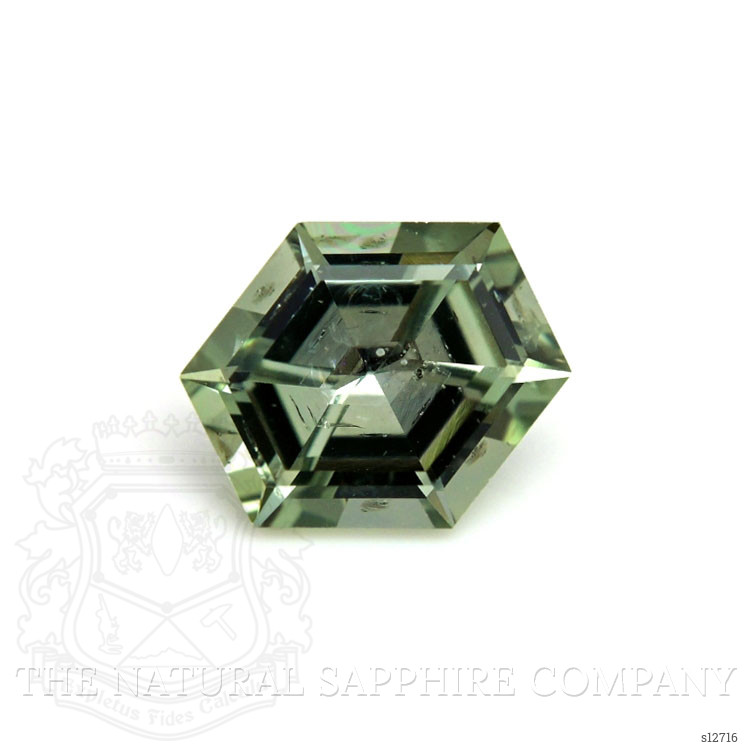 1.32 Ct. Green Sapphire from Montana