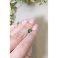 1.32 Ct. Bluish Green Sapphire from Montana Life Style