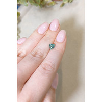 1.34 Ct. Bluish Green Sapphire from Montana Life Style