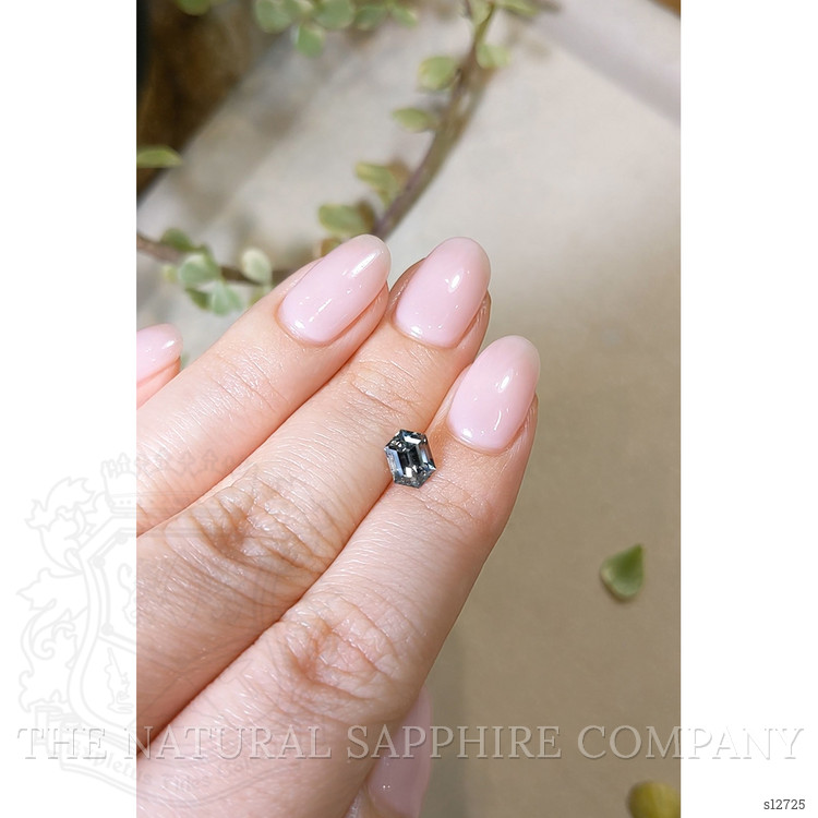 1.36 Ct. Greenish Blue Sapphire from Montana