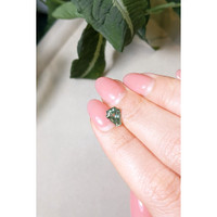 1.52 Ct. Green Sapphire from Montana Life Style