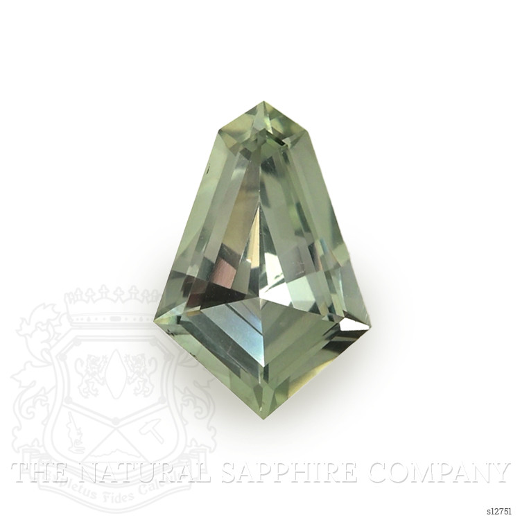 2.15 Ct. Green Sapphire from Montana