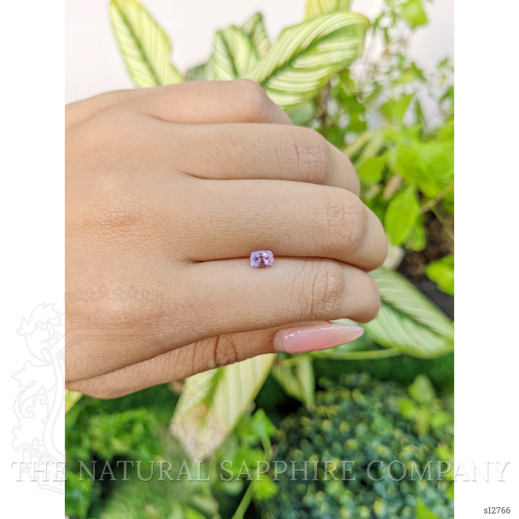 0.55 Ct. Purple Sapphire from Ceylon (Sri Lanka)
