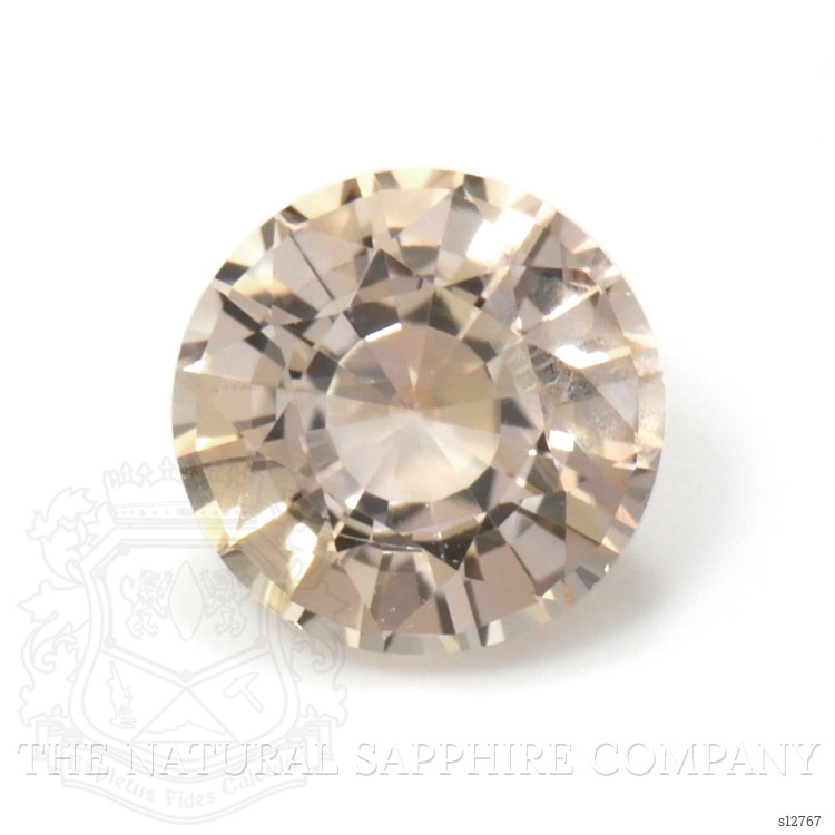 0.53 Ct. Peach Sapphire from Ceylon (Sri Lanka)
