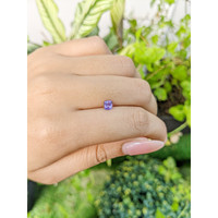 0.54 Ct. Purple Sapphire from Ceylon (Sri Lanka) Life Style