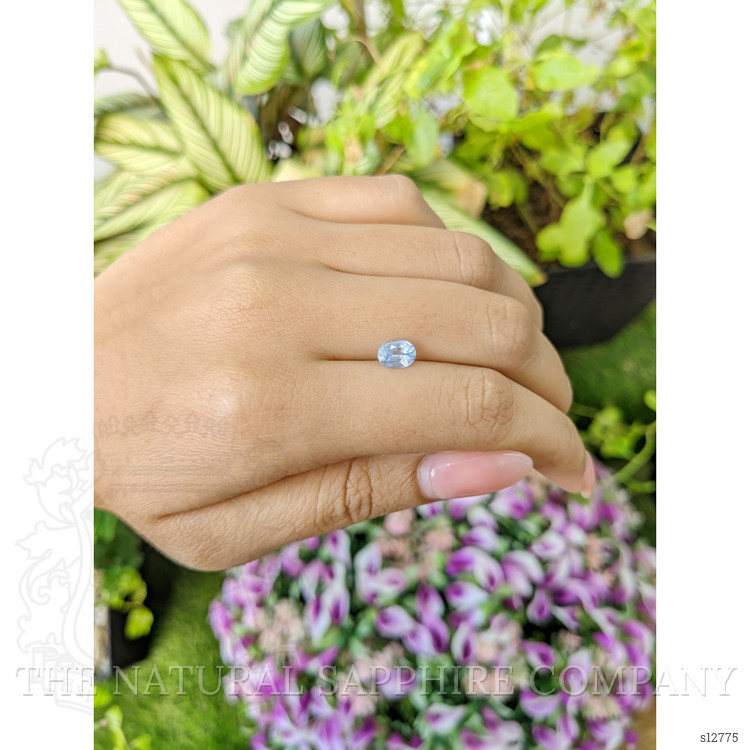 1.11 Ct. Blue Sapphire from Ceylon (Sri Lanka)