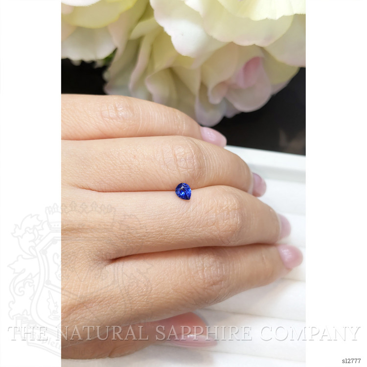 0.37 Ct. Blue Sapphire from Ceylon (Sri Lanka)