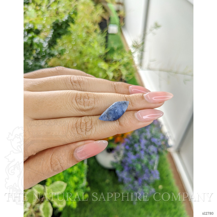 15.59 Ct. Blue Sapphire Crystal from Ceylon (Sri Lanka)
