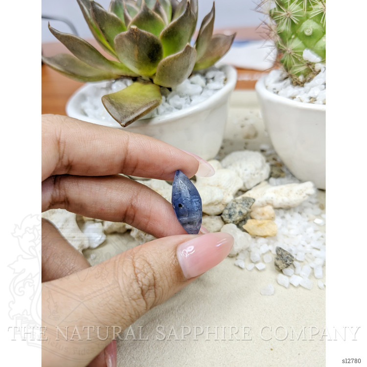 15.59 Ct. Blue Sapphire Crystal from Ceylon (Sri Lanka)