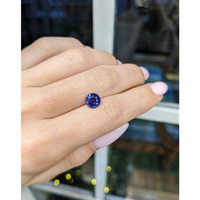 1.96 Ct. Blue Sapphire from Ceylon (Sri Lanka) Life Style