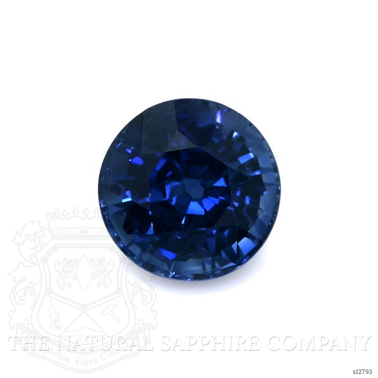 2.04 Ct. Blue Sapphire from Ceylon (Sri Lanka)